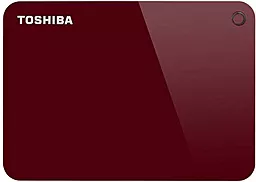 Зовнішній жорсткий диск Toshiba Canvio Advance 4TB 2.5" USB 3.0 (HDTC940ER3CA) Red - фото Зовнішній жорсткий диск Toshiba Canvio Advance 4TB 2.5" USB 3.0 (HDTC940ER3CA) Red