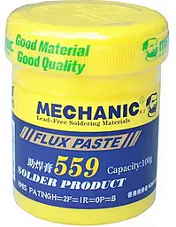 Флюс гель Mechanic 559 безотмывной 100 гр в пластиковой емкости - фото Флюс гель Mechanic 559 безотмывной 100 гр в пластиковой емкости
