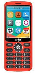 Мобильный телефон Verico Style S283 Red (4713095606915) - фото Мобильный телефон Verico Style S283 Red (4713095606915)