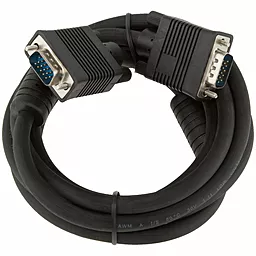 Видеокабель VGA-2.0BK 2m (LP3686) Черный Logicpower - фото Видеокабель VGA-2.0BK 2m (LP3686) Черный Logicpower