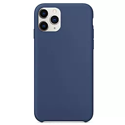 Чехол 1TOUCH Silicone Soft Cover Apple iPhone 11 Pro Blue Cobalt