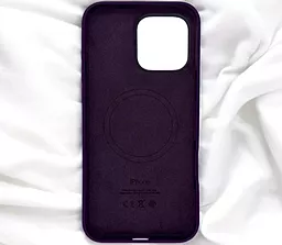 Чехол Silicone Case Full with MagSafe для Apple iPhone 16 Plus Plum - миниатюра 3 Чехол Silicone Case Full with MagSafe для Apple iPhone 16 Plus Plum - миниатюра 3
