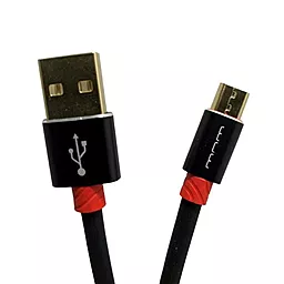 Кабель WUW X100 USB-A - micro USB 10w 1.2м cable Black - фото Кабель WUW X100 USB-A - micro USB 10w 1.2м cable Black