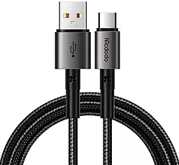 Кабель McDodo Prism Series USB-A - Type-C 100w 6a 1.2м cable Black (CA-3590) - фото Кабель McDodo Prism Series USB-A - Type-C 100w 6a 1.2м cable Black (CA-3590)
