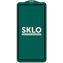 Захисне скло SKLO 5D (full glue) (тех.пак) для Apple iPhone 13, iPhone 13 Pro (6.1") Black