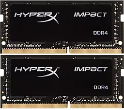 Оперативная память для ноутбука Kingston HyperX Impact SoDIMM DDR4 64GB (2x32GB) 2933 MHz (HX429S17IBK2/64)