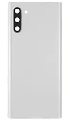 Задняя крышка корпуса Samsung Galaxy Note 10 N970F со стеклом камеры Original  Aura White