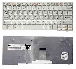 Клавиатура для ноутбука Lenovo IdeaPad S10-3 S10-3S White