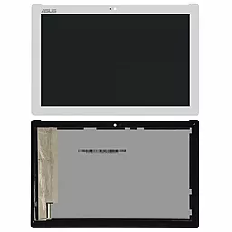 Дисплей для планшета Asus ZenPad 10 Z300C, Z300CG, Z300CL (зеленый шлейф, #CLAT101WR61XG, CLAA101WR61 XG) + Touchscreen White