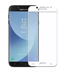 Защитное стекло 1TOUCH Full Cover Samsung J330 Galaxy J3 2017 White