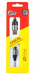 Кабель Dengos USB-A - Type-C 12w 2.4a 1м cable Grey (NTK-TC-MT-Grey) - миниатюра 4 Кабель Dengos USB-A - Type-C 12w 2.4a 1м cable Grey (NTK-TC-MT-Grey) - миниатюра 4