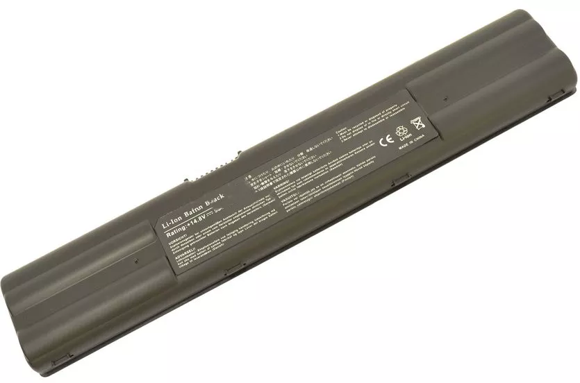 Аккумулятор для ноутбука Asus A42-A2 / 14.8V 5200mAh / Black - фото 1