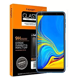 Защитное стекло Spigen Slim HD Samsung A750 Galaxy A7 2018 Clear (608GL25987)