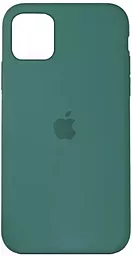 Чехол Silicone Case Full for Apple iPhone 11 Pine Green