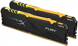 Оперативна пам'ять HyperX 16GB (2x8GB) DDR4 3733MHz Fury RGB (HX437C19FB3AK2/16)
