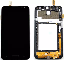 Дисплей LG L70 (D320N, D321, MS323) с тачскрином и рамкой, Black