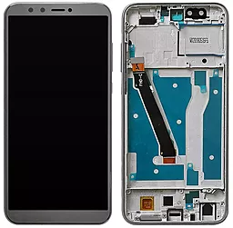 Дисплей Huawei Honor 9 Lite, Honor 9 Youth с тачскрином и рамкой, оригинал, Gray - фото Дисплей Huawei Honor 9 Lite, Honor 9 Youth с тачскрином и рамкой, оригинал, Gray