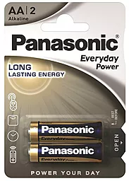 Батарейка Panasonic AA (R6) Everyday Power 2шт (LR6REE/2BR)