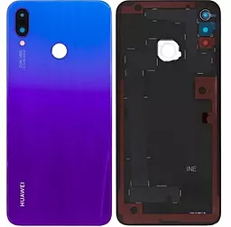 Задняя крышка корпуса Huawei P Smart Plus 2018, Nova 3i со стеклом камеры Iris Purple