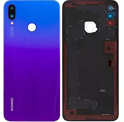 Задняя крышка корпуса Huawei P Smart Plus 2018, Nova 3i со стеклом камеры Original Iris Purple