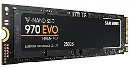 Накопичувач SSD Samsung 970 EVO 250 GB M.2 2280 (MZ-V7E250BW) - мініатюра 2
