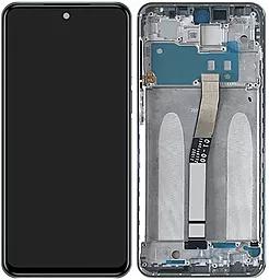 Дисплей Xiaomi Redmi Note 9 Pro, Note 9S, Note 9 Pro Max с тачскрином и рамкой, Glacier White - фото Дисплей Xiaomi Redmi Note 9 Pro, Note 9S, Note 9 Pro Max с тачскрином и рамкой, Glacier White