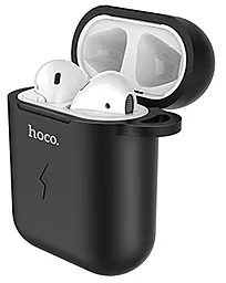 Силиконовый чехол для Apple AirPods HOCO CW22 Black