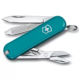 Ніж Victorinox Classic SD Mountain Lake (0.6223.23G) - фото Ніж Victorinox Classic SD Mountain Lake (0.6223.23G)