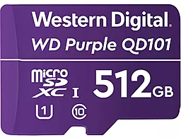Карта пам'яті Western Digital microSDXC 512GB QD101 Class 10 UHS-I U1 (WDD512G1P0C) - фото Карта пам'яті Western Digital microSDXC 512GB QD101 Class 10 UHS-I U1 (WDD512G1P0C)