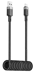 Кабель AceFast C14-04 USB-A - Type-C 15w 3a 1.2м cable Black - фото Кабель AceFast C14-04 USB-A - Type-C 15w 3a 1.2м cable Black