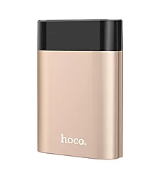 Повербанк Hoco B34 Outstanding 8000 mAh Gold - фото Повербанк Hoco B34 Outstanding 8000 mAh Gold