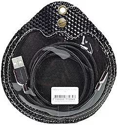 Кабель USB WUW X54 Lightning Cable Black - миниатюра 3