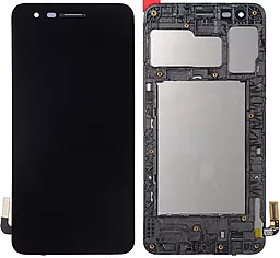 Дисплей LG K8 2018, K9 2018 (LM-X210E, LM-X210M) (версія B) з тачскріном і рамкою, Black