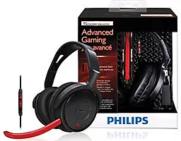 Наушники Philips SHG7980/10 Mic Black - миниатюра 4