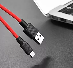 Кабель Hoco X29 Superior Style USB-A - Type-C 10w 1м cable Red - мініатюра 5 Кабель Hoco X29 Superior Style USB-A - Type-C 10w 1м cable Red - мініатюра 5