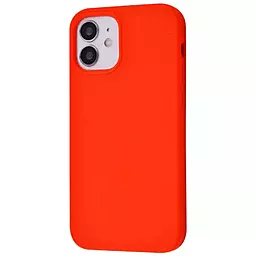 Чехол Wave Full Silicone Cover для Apple iPhone 12 Mini Red