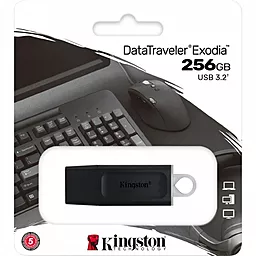 Флешка Kingston DT Exodia 256GB USB 3.2 (KC-U2G256-5R) White - миниатюра 6