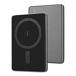Повербанк Veron Q15 5000 mAh 15W Black - фото Повербанк Veron Q15 5000 mAh 15W Black