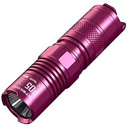 Фонарик аккумуляторный Nitecore P05 (1хCR123, 1хRCR123) Pink (6-1228-pink) - фото Фонарик аккумуляторный Nitecore P05 (1хCR123, 1хRCR123) Pink (6-1228-pink)