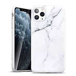Чехол ESR Marble Slim для Apple iPhone 11 Pro White (4894240091500)
