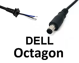 Кабель для блока питания ноутбука Dell Octagon 7.4x5.0 до 5a T-образный (cDC-7450oT_3t3-(5))