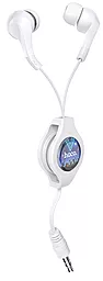 Наушники Hoco M68 Easy clip White - фото Наушники Hoco M68 Easy clip White