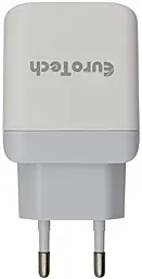 Сетевое зарядное устройство EuroTech 18w QC3.0 USB-A ports charger white - фото Сетевое зарядное устройство EuroTech 18w QC3.0 USB-A ports charger white