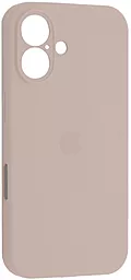 {"ru": "Чехол", "uk": "Чохол"} Silicone Case Full Camera для Apple iPhone 16 Chalk Pink