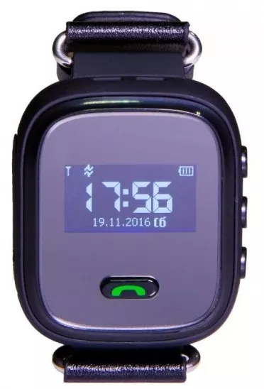 Смарт-часы GoGPS ME K10 Черные (К10ЧР) - фото 1