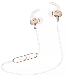 Наушники Wesdar R22 White/Gold - фото Наушники Wesdar R22 White/Gold
