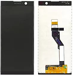 Дисплей Sony Xperia XA2 Plus (H3413, H4413, H4493) с тачскрином, оригинал, Black