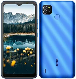 Смартфон Tecno Pop 4 LTE BC1s 2/32GB Aqua Blue (4895180764073) - фото Смартфон Tecno Pop 4 LTE BC1s 2/32GB Aqua Blue (4895180764073)