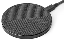 Беспроводное (индукционное) зарядное устройство Native Union Drop Wireless Charger Fabric Slate (DROP-GRY-FB)