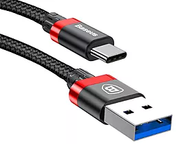 Кабель USB Baseus Golden Belt USB Type-C Cable Black/Red (CATGB-A19) - миниатюра 2